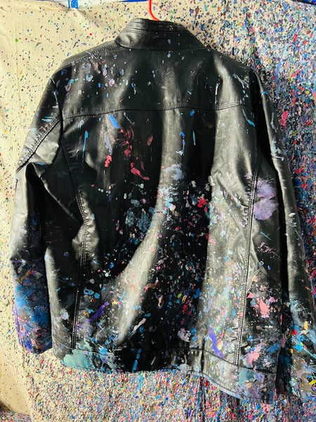 BeastModeArt Leather Jacket